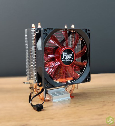 Кулер CPU YL-B002 универсальный, 95W, 25.7 dB, 1800 rpm, 80мм, 3pin, подсветка КРАСНАЯ Кулер CPU YL-B002 универсальный, 95W, 25.7 dB, 1800 rpm, 80мм, 3pin, подсветка КРАСНАЯ