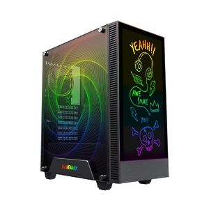 Корпус Miditower GameMax Kreator MFG.3612 Black ATX без БП