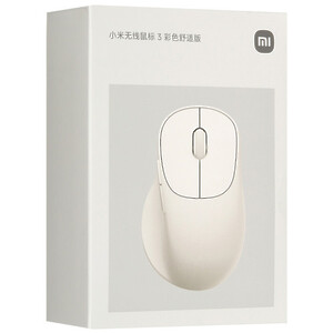 Мышь беспроводная Xiaomi Wireless Mouse 3 Color Comfort Edition [BHR06JJCN] белый