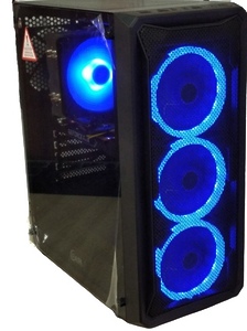 Корпус Foxgate Midi-Tower 11-05F ARGB 6*120мм (без БП, 2xUSB2.0, 1xUSB3.0, ) 11-05F ARGB
