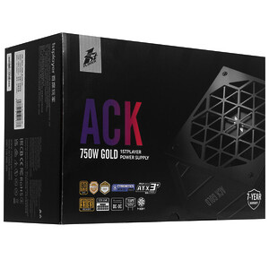 Блок питания 1STPLAYER ACK GOLD [HA-750BA2-BK] черный