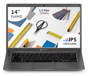 Ноутбук 14" Azerty RB-1451, Intel J4105, 8Gb, 256Gb, IPS