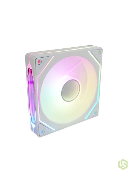Вентилятор охлаждения игровой ПК PCP12 PRO, 120-мм белый Вентилятор охлаждения игровой ПК PCP12 PRO, 120-мм белый