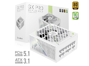 Блок питания ATX 1250W GameMax GX-1250 PRO белый 