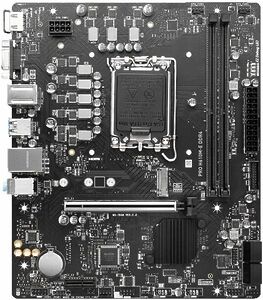 Материнская плата MSI PRO H610M-E DDR4 LGA 1700 DDR5 Материнская плата MSI PRO H610M-E DDR4 LGA 1700 DDR5